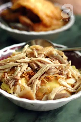 Cách Nấu Xôi Xéo Gà
