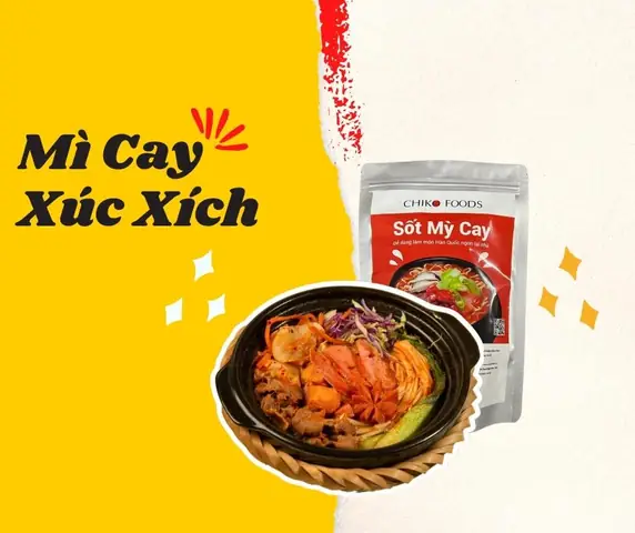 Cách Nấu Mì Cay Xúc Xích Chuẩn Vị: Từ Nguyên Liệu Đến Bí Quyết Hoàn Hảo