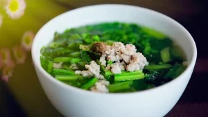 Cách Nêm Canh Rau Cải