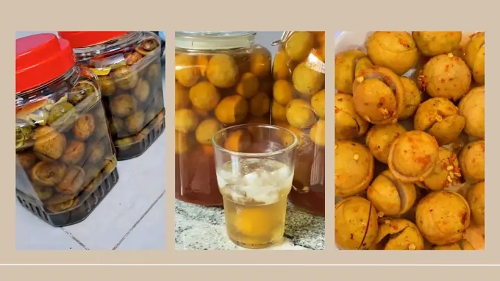 Cách Ngâm Sấu Chín Đường