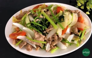 Cách Xào Ba Chỉ Bò Mỹ