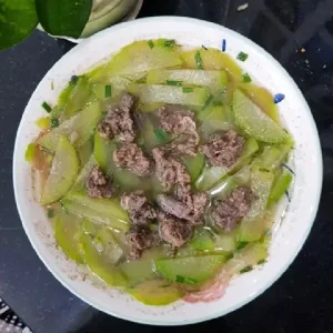 Canh Bí Đao Thịt Bò
