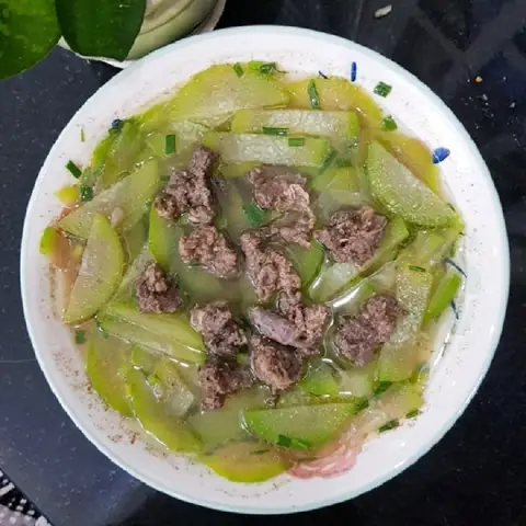 Canh Bí Đao Thịt Bò