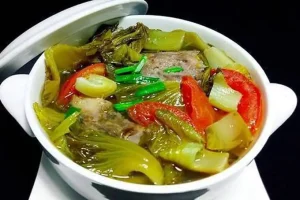 Canh Cá Lóc Nấu Dưa Chua