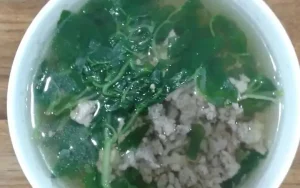 Canh Rau Càng Cua Nấu Tôm