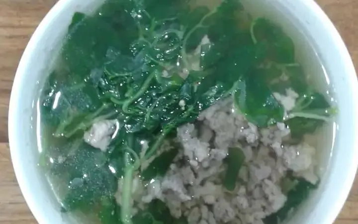 Canh Rau Càng Cua Nấu Tôm