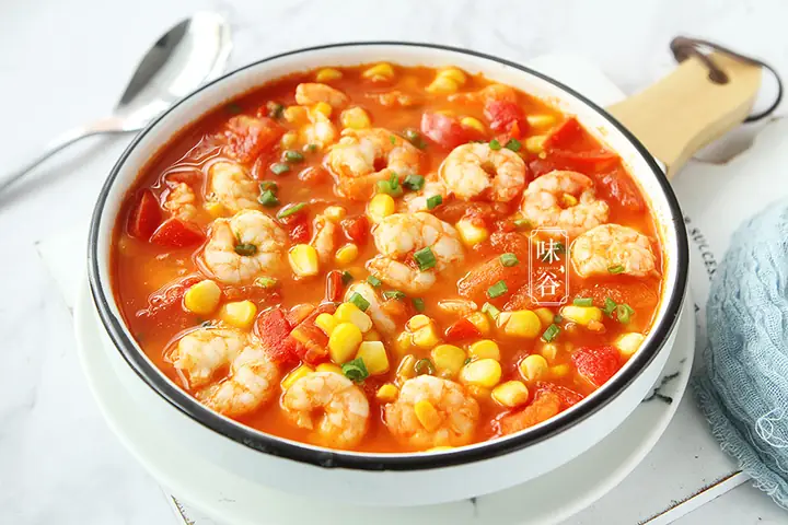 Canh Tôm Nấu Cà Chua