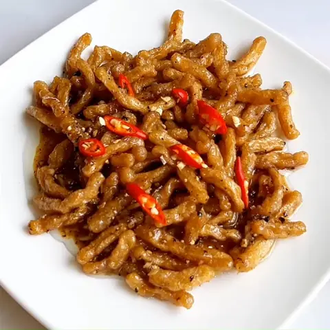 Chả Cá Chay Kho Tiêu
