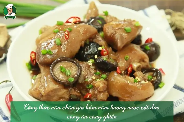 Cách Hầm Chân Giò Nước Cốt Dừa Thơm Ngon, Thịt Mềm Tan: Hướng Dẫn Chi Tiết Từ A Đến Z
