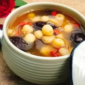 Cháo Hạt Sen Táo Đỏ