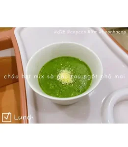 Cháo Phô Mai Rau Ngót