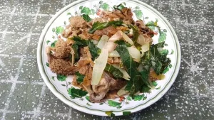 Cách Làm Nhau Thai Bò Xào Hành Tây Lá Cách Đơn Giản Tại Nhà