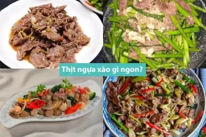 Chế Biến Thịt Ngựa Xào Lá Lốt