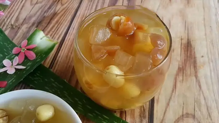 Cách Làm Chè Nha Đam Nhãn Nhục Thanh Mát Chuẩn Vị
