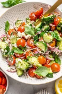 Cherry Tomato And Cucumber Salad