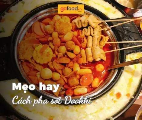 Công Thức Pha Sốt Dookki Không Cay Chuẩn Vị Tại Nhà