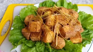 Đậu Hủ Rang Muối Ớt