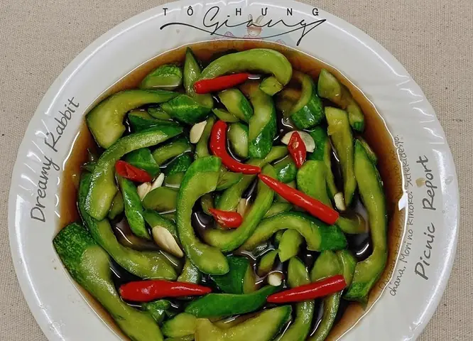 Dưa Leo Ngâm Xì Dầu