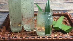 Cách Làm Nha Đam Hạt Chia Đường Phèn Đơn Giản, Thanh Nhiệt
