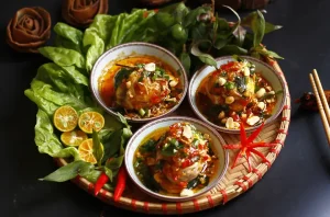Hình Ảnh Hột Vịt Lộn Nướng Muối Ớt