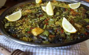 Cách Làm Paella Gà Và Rau Củ Chuẩn Vị Tây Ban Nha