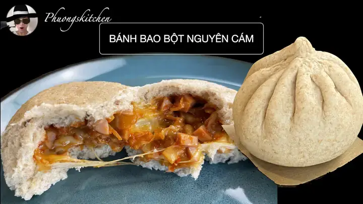 Làm Bánh Bao Từ Bột Mì Nguyên Cám Làm Bánh Bao Từ Bột Mì Nguyên Cám