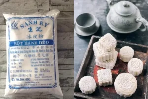 Làm Bánh Trung Thu Dẻo Bằng Bột Gì