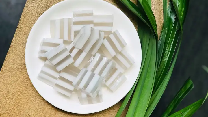Làm Thạch Dừa Từ Nước Cốt Dừa