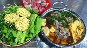 Lẩu Gì Ăn Rau Mồng Tơi