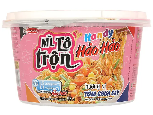 Mì Hảo Hảo Chua Cay Trộn Mì Hảo Hảo Chua Cay Trộn