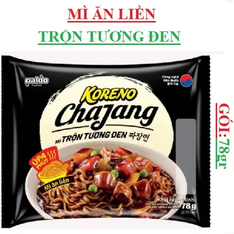 Mì Tương Đen Ăn Liền Ngon