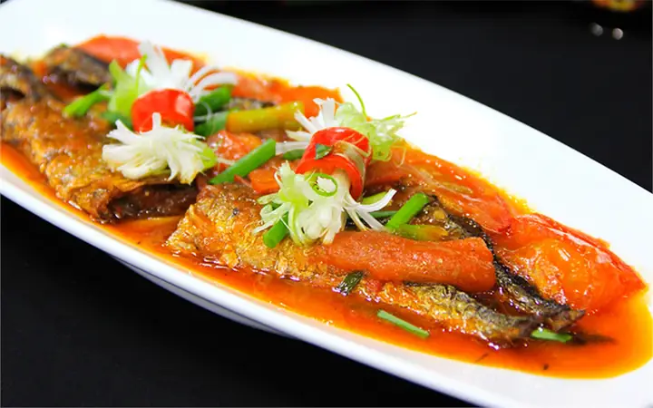 Món Cá Thu Đao Sốt Cà Chua