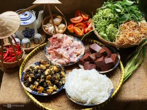Nguyên Liệu Nấu Bún Riêu