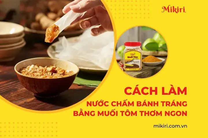 Nước Chấm Bánh Phồng Tôm