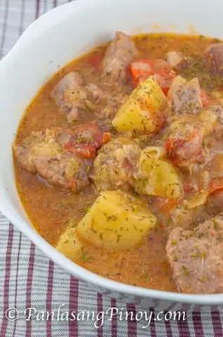Cách Làm Hầm Thịt Heo Và Khoai Tây Chuẩn Vị, Dinh Dưỡng