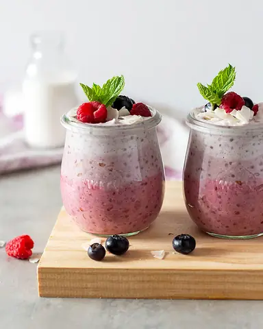 Pudin De Avena Y Chia