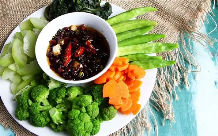 Rau Ăn Với Kho Quẹt