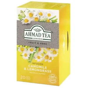 Trà Hoa Cúc & Sả Chanh Ahmad Tea: Hương Vị Thanh Khiết Cho Những Giây Phút Thư Giãn Hoàn Hảo