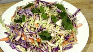 Cách Làm Salad Bắp Cải Tím Mayonnaise Giòn Ngon, Dễ Thìa