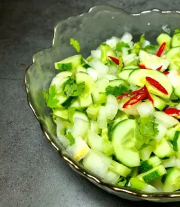 Salad Dưa Chuột Hành Tây