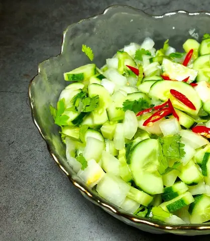 Salad Dưa Chuột Hành Tây