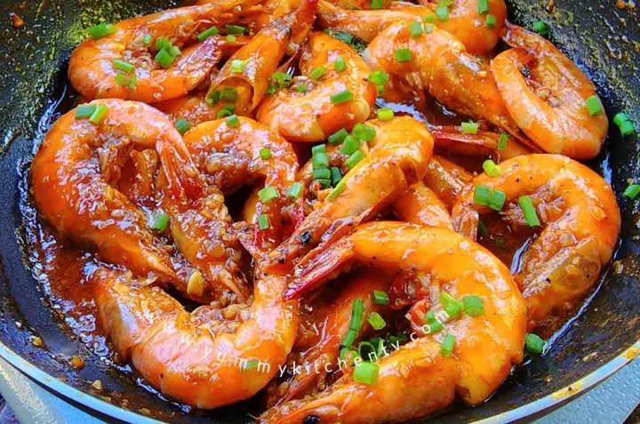 Shrimp With Sprite And Ketchup