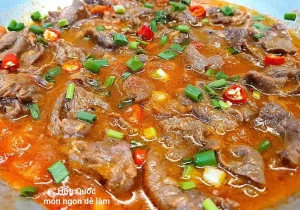 Sốt Cà Chua Thịt Bò