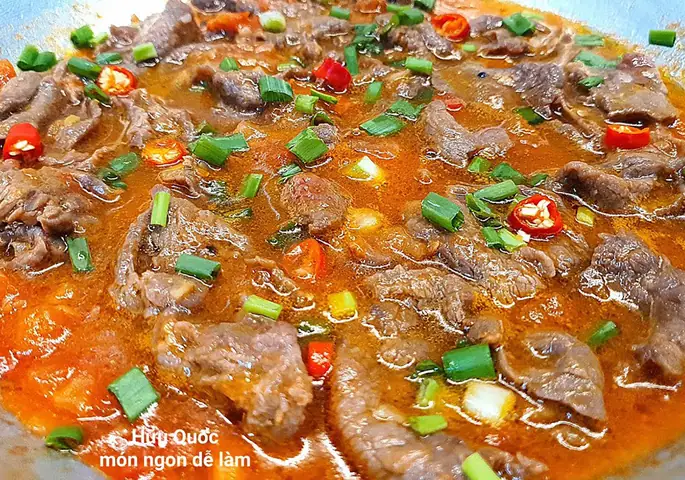 Sốt Cà Chua Thịt Bò