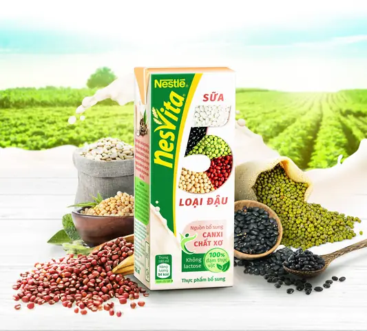 Sữa 5 Loại Đậu Nestle