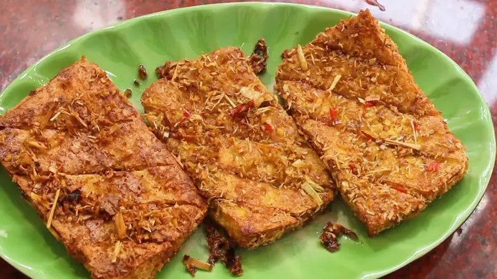 Tàu Hủ Muối Sả Chiên
