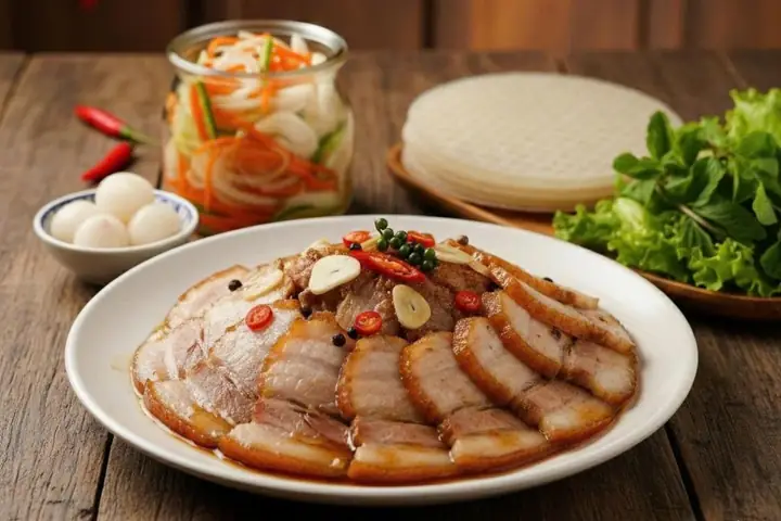 Thit Heo Ngam Nuoc Mam Mien Trung