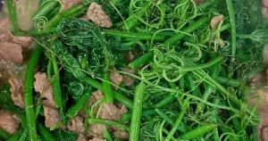 Thịt Trâu Xào Ngọn Su Su