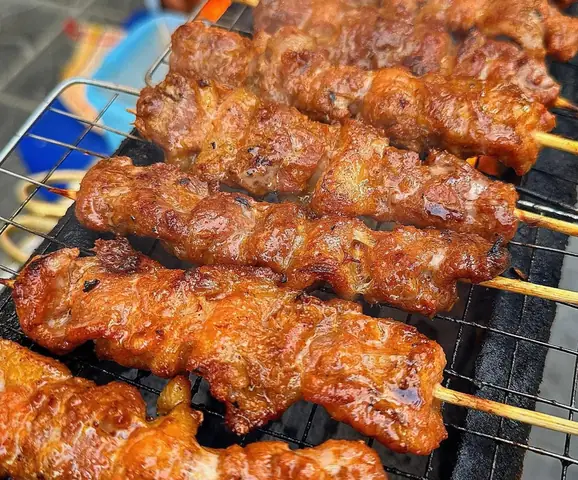 Thịt Xiên Nướng Ở Đâu Ngon Hà Nội