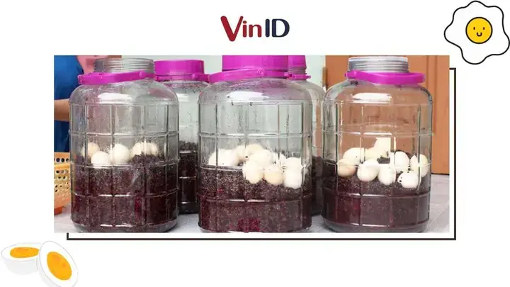 Trứng Gà Ngâm Mật Ong Webtretho